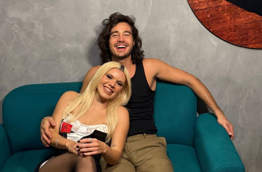  Duda Beat e Tiago Iorc se reencontram para cantar o hit “Tangerina” na turnê “Noite dos Namorados”