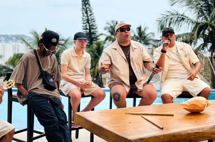 Zuza lança o EP "Samba de Praia" com MC Leh e MC Luki como convidados