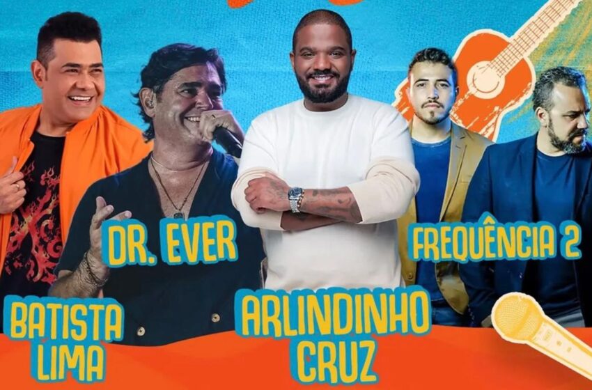  Festibau leva Arlindinho à Tibau (RN), em festival idealizado pelo cantor Dr. Ever