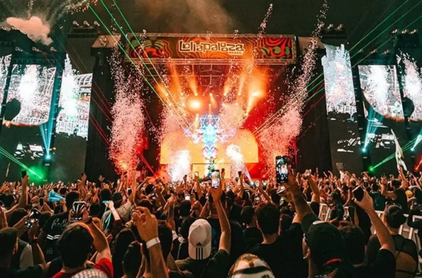  Lollapalooza 2026: confira horários dos shows.
