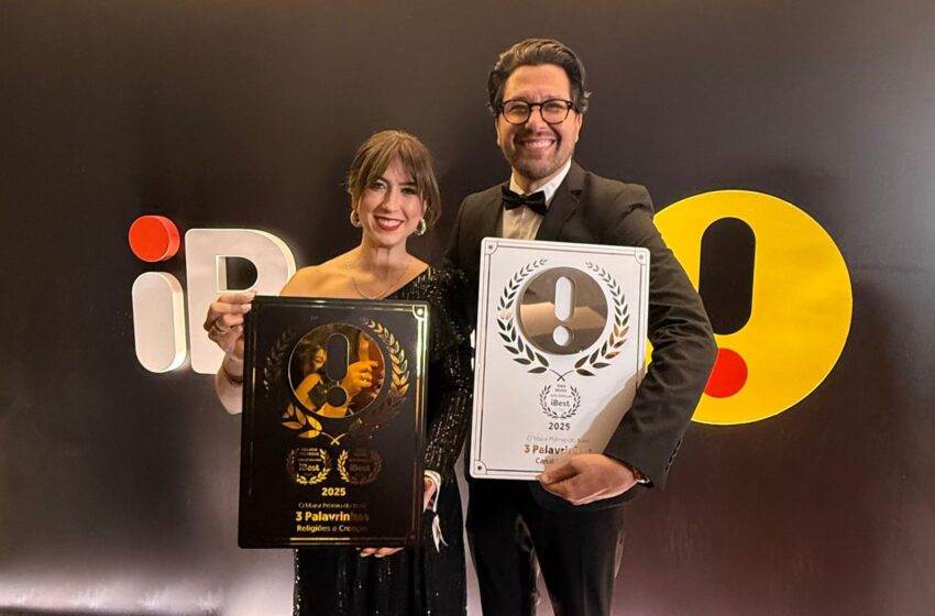  “3 Palavrinhas” é premiado no iBest e reforça presença no Brasil com planos de expansão internacional