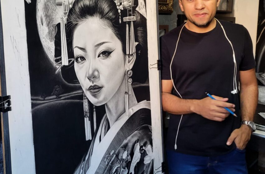  Artista de Franca transforma trajetória de superação em reconhecimento internacional e leva mostra inédita ao Japão